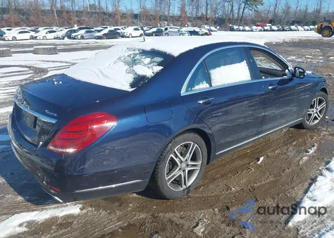2016 Mercedes-Benz S 550 4Matic from USA, damaged, VIN WDDUG8FB7GA215261